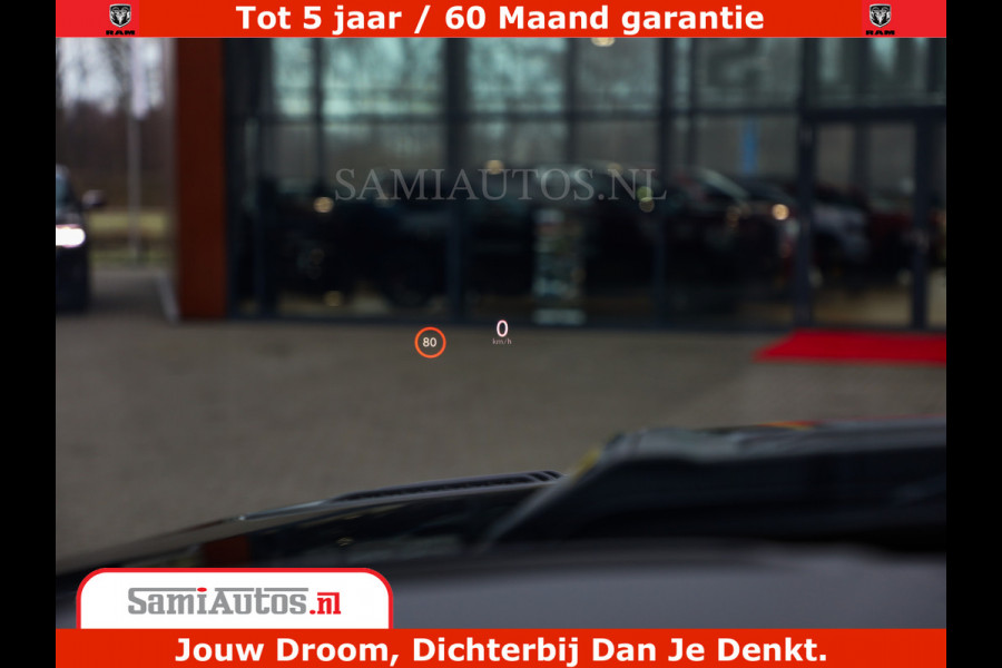 Dodge Ram 1500 Limited Night H.O 540HP 706Nm | Massage + Full Option | De Meest Luxe en Volle Pick-Up in zijn Klasse | Comfortabele Dubbele Cabine met Royale 5 Zitplaatsen | BPM vrij | Nu Leverbaar uit Voorraad | Voorraad Nr 2329 - 5135