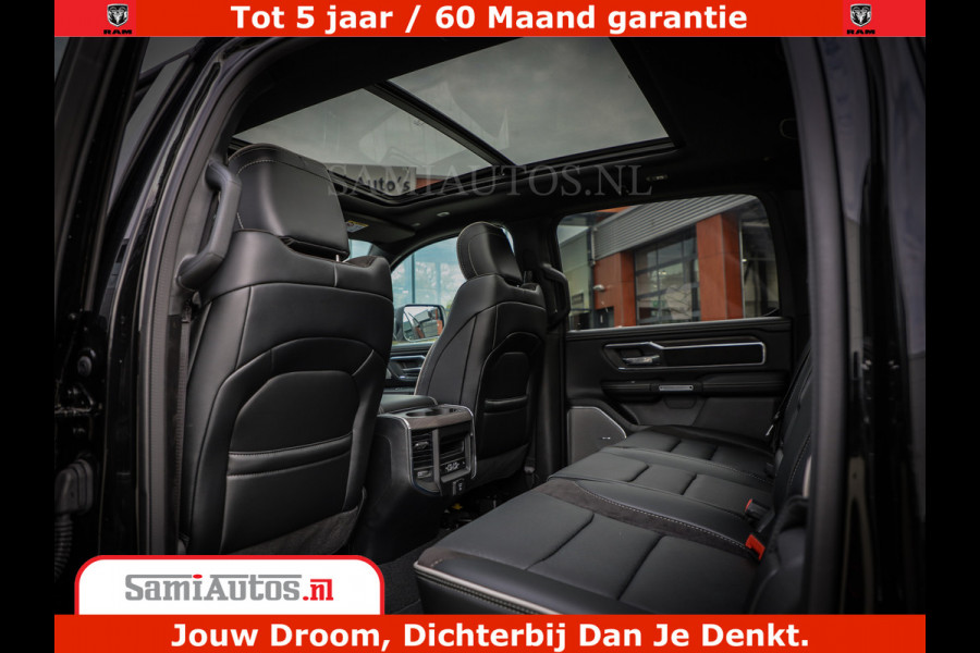 Dodge Ram 1500 Laramie Night | Face Lift | 420Pk 636 Nn | Extra Groot Scherm + Passagiers Scherm | Comfortabele Dubbele Cabine met Royale 5 Zitplaatsen | BPM vrij | Nu Leverbaar uit Voorraad | Voorraad Nr  2220 - 5039