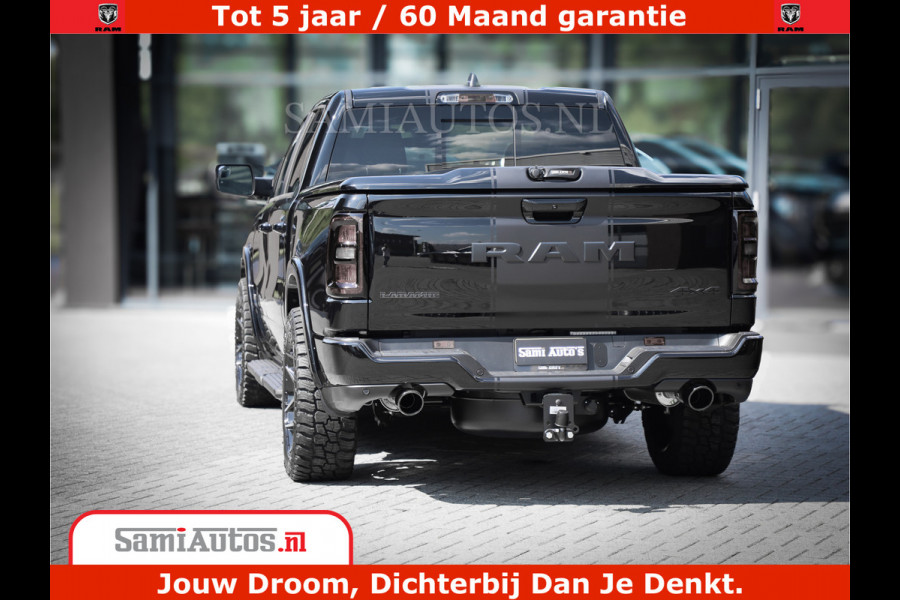 Dodge Ram 1500 Laramie Night | Face Lift | 420Pk 636 Nn | Extra Groot Scherm + Passagiers Scherm | Comfortabele Dubbele Cabine met Royale 5 Zitplaatsen | BPM vrij | Nu Leverbaar uit Voorraad | Voorraad Nr  2220 - 5039
