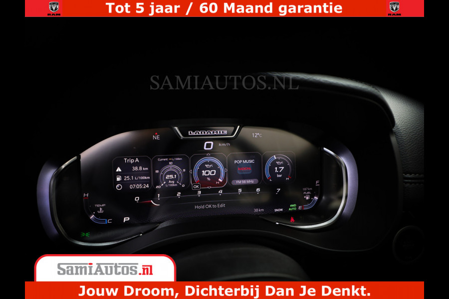Dodge Ram 1500 Laramie Night | Face Lift | 420Pk 636 Nn | Extra Groot Scherm + Passagiers Scherm | Comfortabele Dubbele Cabine met Royale 5 Zitplaatsen | BPM vrij | Nu Leverbaar uit Voorraad | Voorraad Nr  2220 - 5039