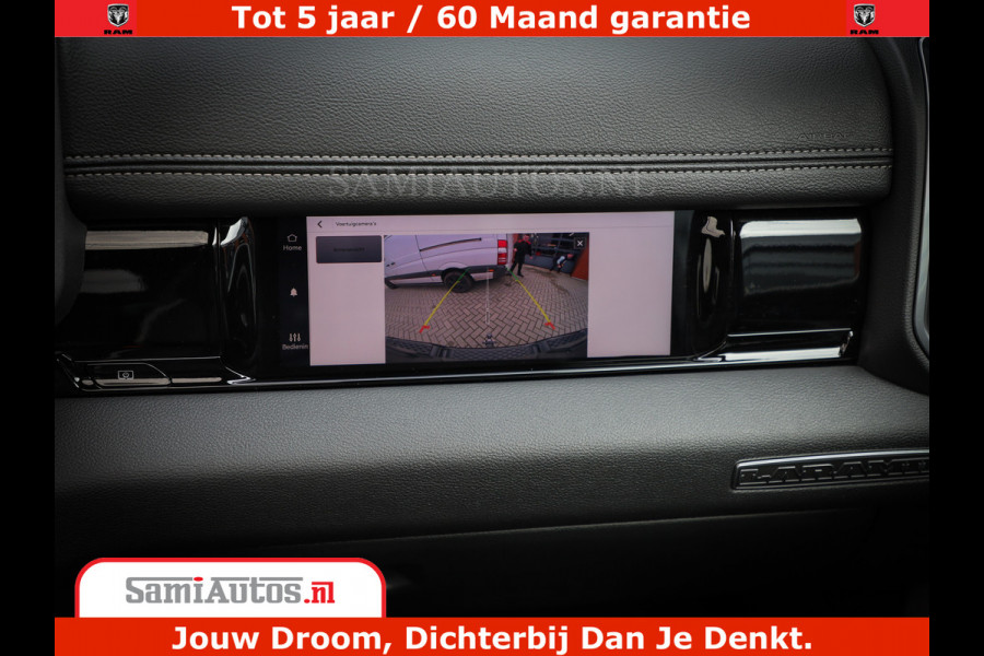 Dodge Ram 1500 Laramie Night | Face Lift | 420Pk 636 Nn | Extra Groot Scherm + Passagiers Scherm | Comfortabele Dubbele Cabine met Royale 5 Zitplaatsen | BPM vrij | Nu Leverbaar uit Voorraad | Voorraad Nr  2220 - 5039