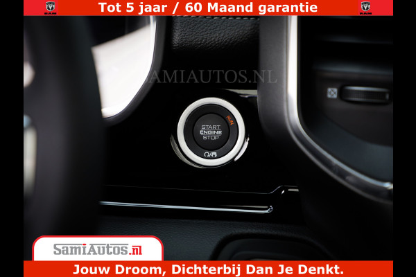 Dodge Ram 1500 Laramie Night | Face Lift | 420Pk 636 Nn | Extra Groot Scherm + Passagiers Scherm | Comfortabele Dubbele Cabine met Royale 5 Zitplaatsen | BPM vrij | Nu Leverbaar uit Voorraad | Voorraad Nr  2220 - 5039