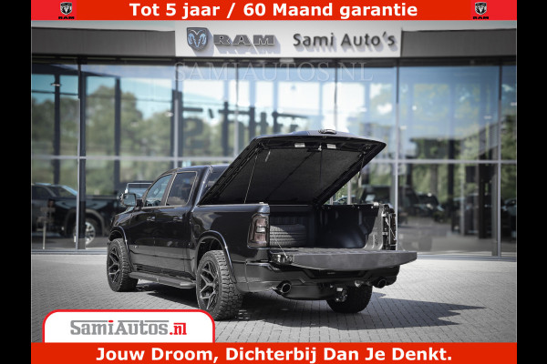 Dodge Ram 1500 Laramie Night | Face Lift | 420Pk 636 Nn | Extra Groot Scherm + Passagiers Scherm | Comfortabele Dubbele Cabine met Royale 5 Zitplaatsen | BPM vrij | Nu Leverbaar uit Voorraad | Voorraad Nr  2220 - 5039