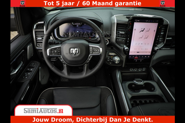 Dodge Ram 1500 Laramie Night | Face Lift | 420Pk 636 Nn | Extra Groot Scherm + Passagiers Scherm | Comfortabele Dubbele Cabine met Royale 5 Zitplaatsen | BPM vrij | Nu Leverbaar uit Voorraad | Voorraad Nr  2220 - 5039