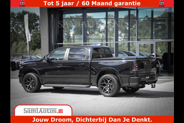 Dodge Ram 1500 Laramie Night | Face Lift | 420Pk 636 Nn | Extra Groot Scherm + Passagiers Scherm | Comfortabele Dubbele Cabine met Royale 5 Zitplaatsen | BPM vrij | Nu Leverbaar uit Voorraad | Voorraad Nr  2220 - 5039