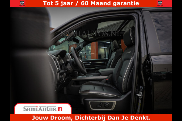 Dodge Ram 1500 Laramie Night | Face Lift | 420Pk 636 Nn | Extra Groot Scherm + Passagiers Scherm | Comfortabele Dubbele Cabine met Royale 5 Zitplaatsen | BPM vrij | Nu Leverbaar uit Voorraad | Voorraad Nr  2220 - 5039