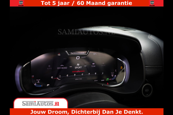 Dodge Ram 1500 Laramie Night | Face Lift | 420Pk 636 Nn | Extra Groot Scherm + Passagiers Scherm | Comfortabele Dubbele Cabine met Royale 5 Zitplaatsen | BPM vrij | Nu Leverbaar uit Voorraad | Voorraad Nr  2220 - 5039