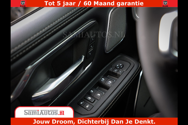 Dodge Ram 1500 Laramie Night | Face Lift | 420Pk 636 Nn | Extra Groot Scherm + Passagiers Scherm | Comfortabele Dubbele Cabine met Royale 5 Zitplaatsen | BPM vrij | Nu Leverbaar uit Voorraad | Voorraad Nr  2220 - 5039