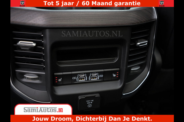 Dodge Ram 1500 Laramie Night | Face Lift | 420Pk 636 Nn | Extra Groot Scherm + Passagiers Scherm | Comfortabele Dubbele Cabine met Royale 5 Zitplaatsen | BPM vrij | Nu Leverbaar uit Voorraad | Voorraad Nr  2220 - 5039