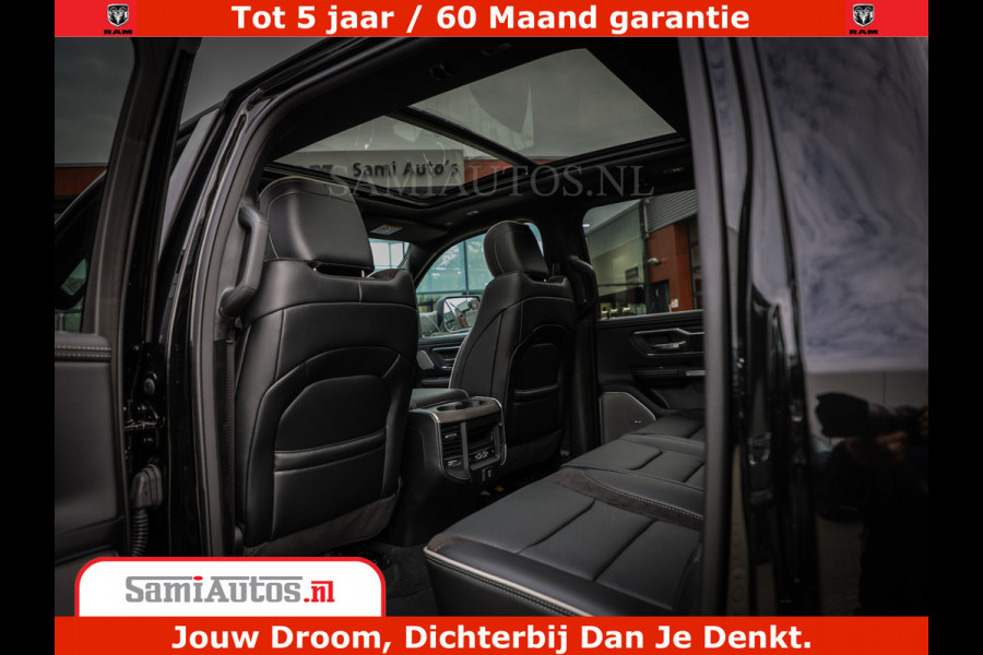 Dodge Ram 1500 Laramie Night | Face Lift | 420Pk 636 Nn | Extra Groot Scherm + Passagiers Scherm | Comfortabele Dubbele Cabine met Royale 5 Zitplaatsen | BPM vrij | Nu Leverbaar uit Voorraad | Voorraad Nr  2220 - 5039