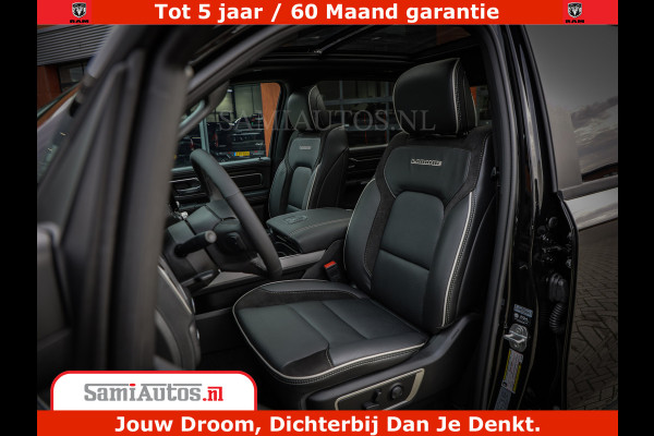 Dodge Ram 1500 Laramie Night | Face Lift | 420Pk 636 Nn | Extra Groot Scherm + Passagiers Scherm | Comfortabele Dubbele Cabine met Royale 5 Zitplaatsen | BPM vrij | Nu Leverbaar uit Voorraad | Voorraad Nr  2220 - 5039