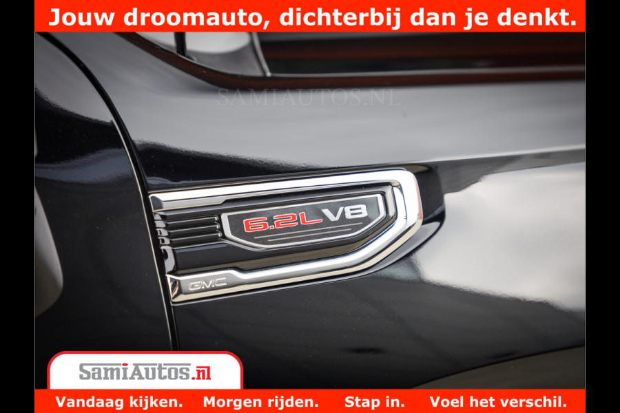 GMC Sierra DENALI | All-In Prijs | 6,2 V8 Full Option | De Meest Luxe Pick-Up in zijn Klasse | Comfortabele Dubbele Cabine met Royale 5 Zitplaatsen | BPM vrij | Nu Leverbaar uit Voorraad | Voorraad Nr 4420