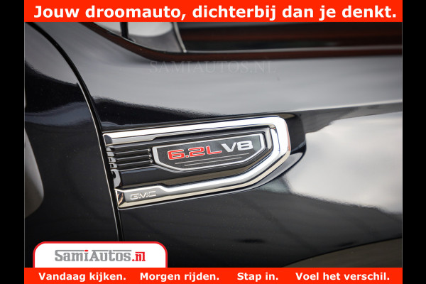GMC Sierra DENALI | All-In Prijs | 6,2 V8 Full Option | De Meest Luxe Pick-Up in zijn Klasse | Comfortabele Dubbele Cabine met Royale 5 Zitplaatsen | BPM vrij | Nu Leverbaar uit Voorraad | Voorraad Nr 4420