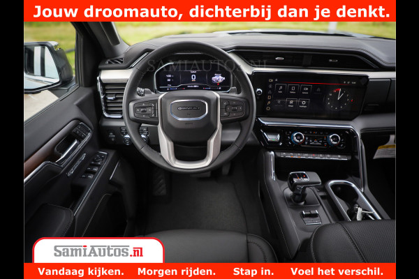 GMC Sierra DENALI | All-In Prijs | 6,2 V8 Full Option | De Meest Luxe Pick-Up in zijn Klasse | Comfortabele Dubbele Cabine met Royale 5 Zitplaatsen | BPM vrij | Nu Leverbaar uit Voorraad | Voorraad Nr 4420