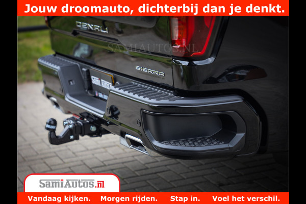 GMC Sierra DENALI | All-In Prijs | 6,2 V8 Full Option | De Meest Luxe Pick-Up in zijn Klasse | Comfortabele Dubbele Cabine met Royale 5 Zitplaatsen | BPM vrij | Nu Leverbaar uit Voorraad | Voorraad Nr 4420