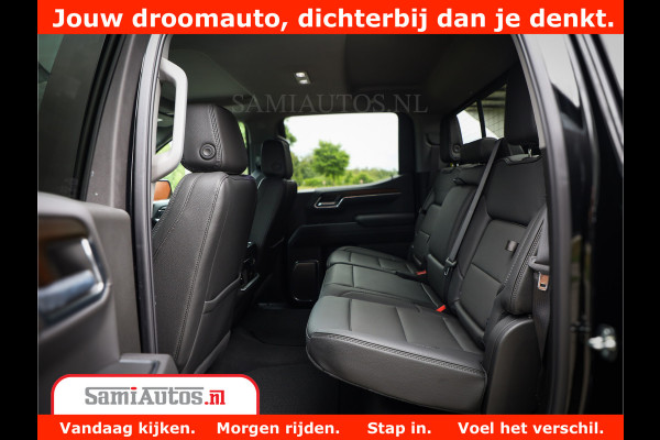 GMC Sierra DENALI | All-In Prijs | 6,2 V8 Full Option | De Meest Luxe Pick-Up in zijn Klasse | Comfortabele Dubbele Cabine met Royale 5 Zitplaatsen | BPM vrij | Nu Leverbaar uit Voorraad | Voorraad Nr 4420