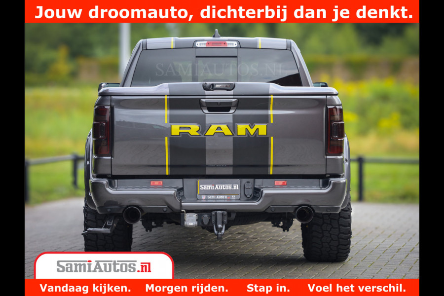 Dodge Ram 1500 LIMITED CUSTOM | FULL OPTION | LUCHT REMSYSTEEM | LUCHT VERING | 360 CAM | 200L LPG | PANORAMA | 4X4 V8 5.7 | 3500KG | MEMORY | WIDE BODYKIT | AMBILIGHT | MICKEY THOMPSON BANDEN |