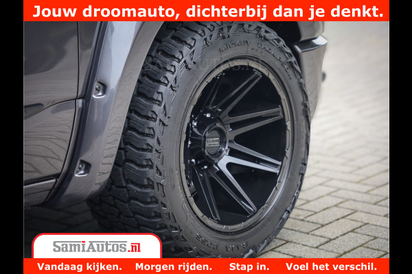 Dodge Ram 1500 LIMITED CUSTOM | FULL OPTION | LUCHT REMSYSTEEM | LUCHT VERING | 360 CAM | 200L LPG | PANORAMA | 4X4 V8 5.7 | 3500KG | MEMORY | WIDE BODYKIT | AMBILIGHT | MICKEY THOMPSON BANDEN |