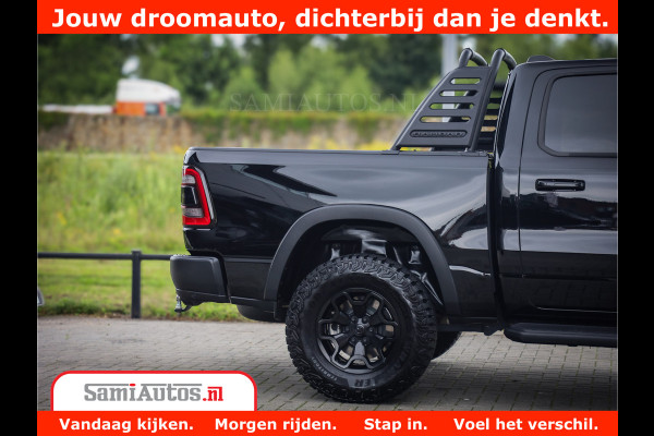 Dodge Ram 1500 REBEL TRX STYLE | BODY LIFT | RAM BAR | 4X4 | LPG | HUD HEADUP | DIGI CLUSTER | 360CAM | ADAPTIVE CRUISE | RAM BAR ROLLCOVER | Comfortabele Dubbele Cabine met Royale 5 Zitplaatsen |