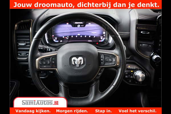 Dodge Ram 1500 REBEL TRX STYLE | BODY LIFT | RAM BAR | 4X4 | LPG | HUD HEADUP | DIGI CLUSTER | 360CAM | ADAPTIVE CRUISE | RAM BAR ROLLCOVER | Comfortabele Dubbele Cabine met Royale 5 Zitplaatsen |