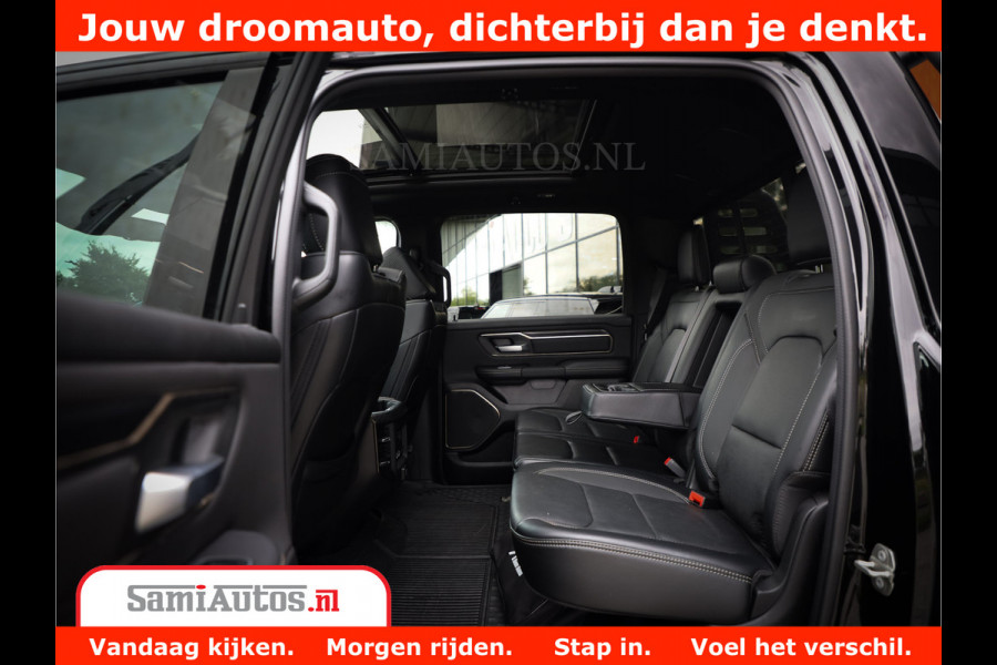 Dodge Ram 1500 REBEL TRX STYLE | BODY LIFT | RAM BAR | 4X4 | LPG | HUD HEADUP | DIGI CLUSTER | 360CAM | ADAPTIVE CRUISE | RAM BAR ROLLCOVER | Comfortabele Dubbele Cabine met Royale 5 Zitplaatsen |