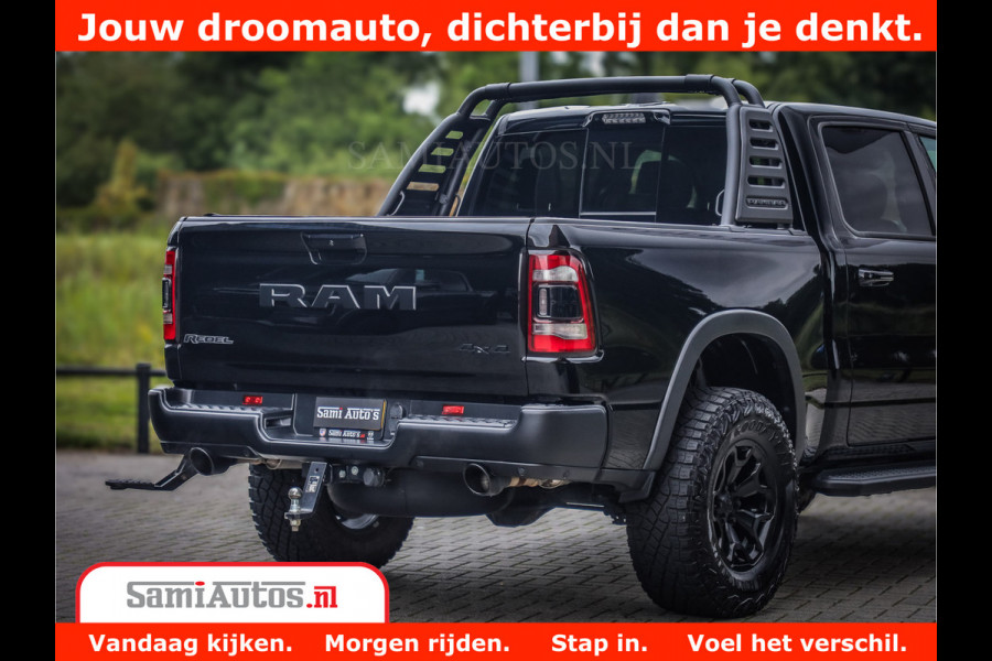 Dodge Ram 1500 REBEL TRX STYLE | BODY LIFT | RAM BAR | 4X4 | LPG | HUD HEADUP | DIGI CLUSTER | 360CAM | ADAPTIVE CRUISE | RAM BAR ROLLCOVER | Comfortabele Dubbele Cabine met Royale 5 Zitplaatsen |