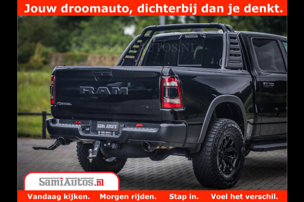 Dodge Ram 1500 REBEL TRX STYLE | BODY LIFT | RAM BAR | 4X4 | LPG | HUD HEADUP | DIGI CLUSTER | 360CAM | ADAPTIVE CRUISE | RAM BAR ROLLCOVER | Comfortabele Dubbele Cabine met Royale 5 Zitplaatsen |