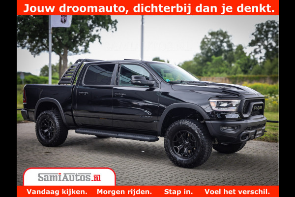 Dodge Ram 1500 REBEL TRX STYLE | BODY LIFT | RAM BAR | 4X4 | LPG | HUD HEADUP | DIGI CLUSTER | 360CAM | ADAPTIVE CRUISE | RAM BAR ROLLCOVER | Comfortabele Dubbele Cabine met Royale 5 Zitplaatsen |