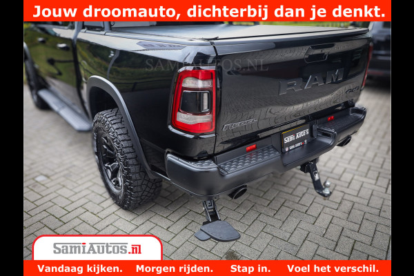 Dodge Ram 1500 REBEL TRX STYLE | BODY LIFT | RAM BAR | 4X4 | LPG | HUD HEADUP | DIGI CLUSTER | 360CAM | ADAPTIVE CRUISE | RAM BAR ROLLCOVER | Comfortabele Dubbele Cabine met Royale 5 Zitplaatsen |