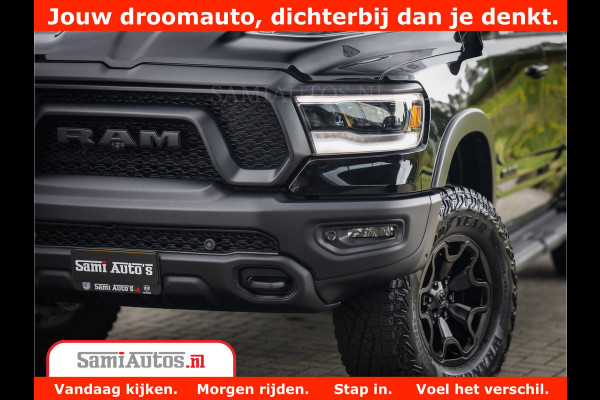 Dodge Ram 1500 REBEL TRX STYLE | BODY LIFT | RAM BAR | 4X4 | LPG | HUD HEADUP | DIGI CLUSTER | 360CAM | ADAPTIVE CRUISE | RAM BAR ROLLCOVER | Comfortabele Dubbele Cabine met Royale 5 Zitplaatsen |