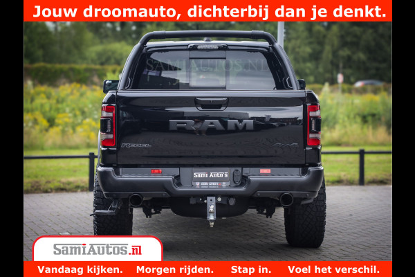 Dodge Ram 1500 REBEL TRX STYLE | BODY LIFT | RAM BAR | 4X4 | LPG | HUD HEADUP | DIGI CLUSTER | 360CAM | ADAPTIVE CRUISE | RAM BAR ROLLCOVER | Comfortabele Dubbele Cabine met Royale 5 Zitplaatsen |