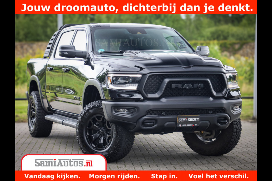 Dodge Ram 1500 REBEL TRX STYLE | BODY LIFT | RAM BAR | 4X4 | LPG | HUD HEADUP | DIGI CLUSTER | 360CAM | ADAPTIVE CRUISE | RAM BAR ROLLCOVER | Comfortabele Dubbele Cabine met Royale 5 Zitplaatsen |