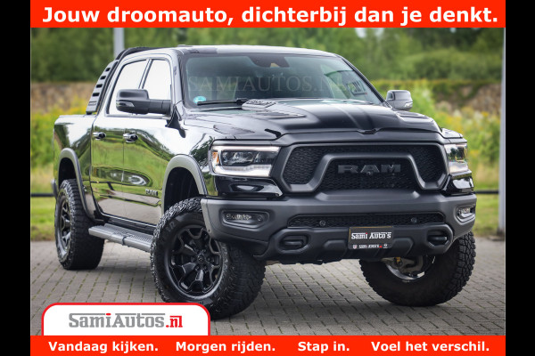 Dodge Ram 1500 REBEL TRX STYLE | BODY LIFT | RAM BAR | 4X4 | LPG | HUD HEADUP | DIGI CLUSTER | 360CAM | ADAPTIVE CRUISE | RAM BAR ROLLCOVER | Comfortabele Dubbele Cabine met Royale 5 Zitplaatsen |
