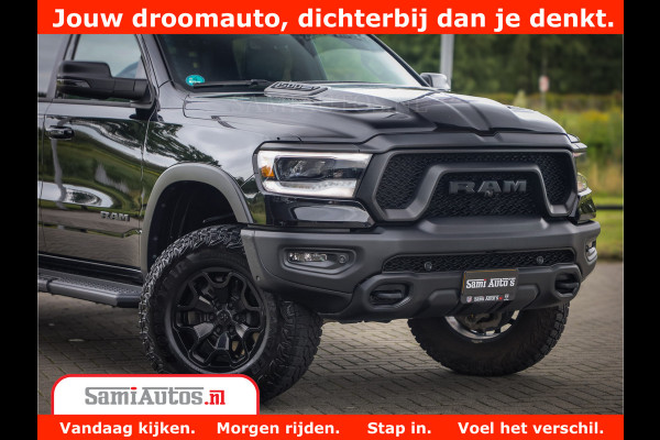 Dodge Ram 1500 REBEL TRX STYLE | BODY LIFT | RAM BAR | 4X4 | LPG | HUD HEADUP | DIGI CLUSTER | 360CAM | ADAPTIVE CRUISE | RAM BAR ROLLCOVER | Comfortabele Dubbele Cabine met Royale 5 Zitplaatsen |