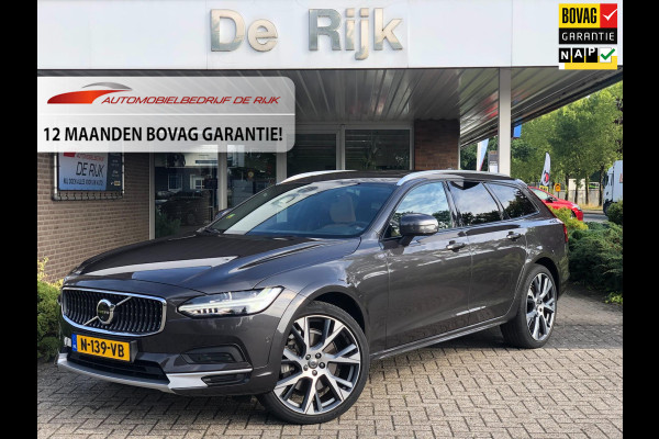 Volvo V90 Cross Country 2.0 B5 AWD Pro | Pano, Stoel+Stuurverw, Ventilatie, Leder, 360 Camera, Navi, 21'' LMV | Dealeronderhouden|