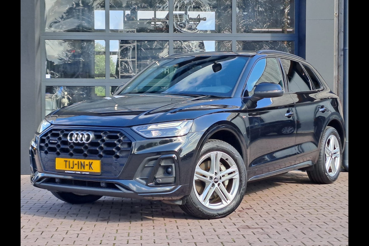 Audi Q5 50 TFSI S Line e quattro PHEV | LED | Trekhaak | Stoelverwarming | ACC | Lane Assist | Elek. klep | Keyless start | Audi Q5 50 TFSI S Line e quattro PHEV | LED | Trekhaak | Stoelverwarming | ACC | Lane Assist | Elek. klep | Keyless start |