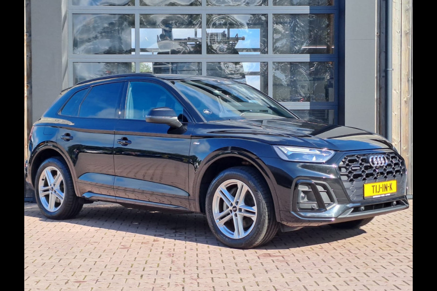 Audi Q5 50 TFSI S Line e quattro PHEV | LED  | Trekhaak | Stoelverwarming | ACC | Lane Assist | Elek. klep | Keyless start |
