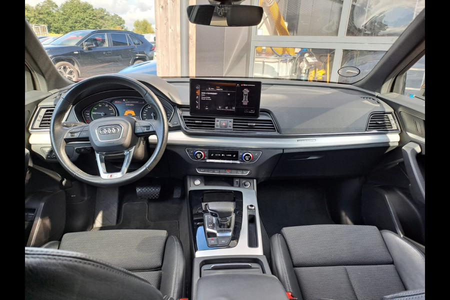 Audi Q5 50 TFSI S Line e quattro PHEV | LED  | Trekhaak | Stoelverwarming | ACC | Lane Assist | Elek. klep | Keyless start |