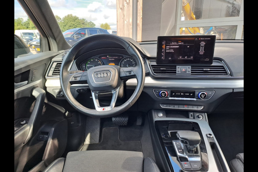 Audi Q5 50 TFSI S Line e quattro PHEV | LED  | Trekhaak | Stoelverwarming | ACC | Lane Assist | Elek. klep | Keyless start |