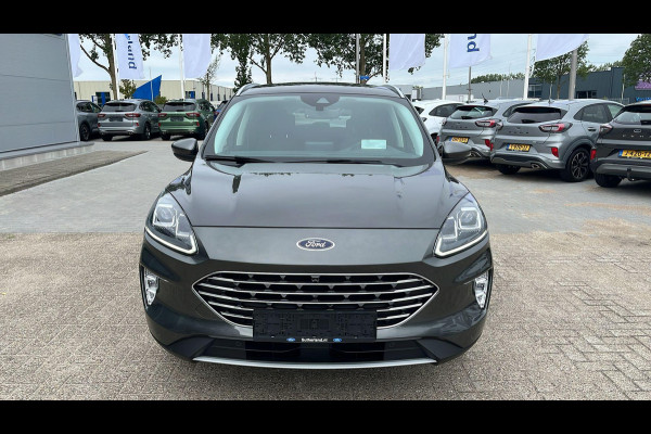Ford Kuga 2.5 PHEV Titanium X Zuid | Weg/Uitklapbare Trekhaak (Elektrisch bedienbaar) | Adaptive cruise control | Winter Pack | Dodehoeksensoren | Bang&Olufsen | Head up Display | Half leder bekleding | 1.500 kg trekgewicht