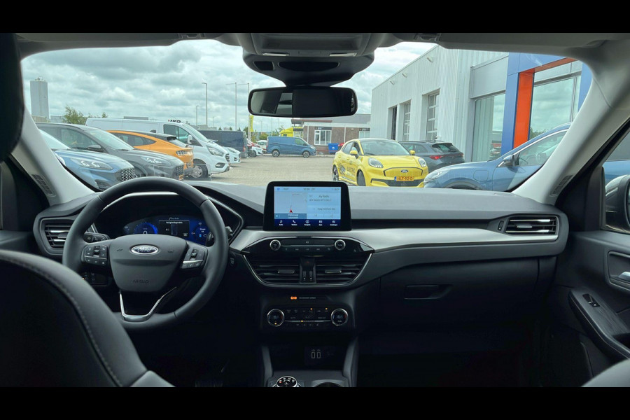 Ford Kuga 2.5 PHEV Titanium X Zuid | Weg/Uitklapbare Trekhaak (Elektrisch bedienbaar) | Adaptive cruise control | Winter Pack | Dodehoeksensoren | Bang&Olufsen | Head up Display | Half leder bekleding | 1.500 kg trekgewicht