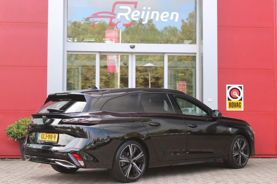 Peugeot 308 SW 1.2 MILD HYBRID 145PK DCS6 GT | ELEKTRISCHE STOEL MET GEHEUGEN FUNCTIE | STOEL VERWARMING | ELEKTRISCHE ACHTERKLEP | 360° CAMERA | KEYLESS ENTRY/START | ADAPTIVE CRUISE CONTROL | 19" LICHTMETALEN VELGEN | DRAADLOZE TELEFOONLADER | DRAADLOZE APPLE CARPLAY/ANDROID AUTO | NAVIGATIE | ALCANTARA BEKLEDING | DAB+ RADIO | DODEHOEK DETECTIE |