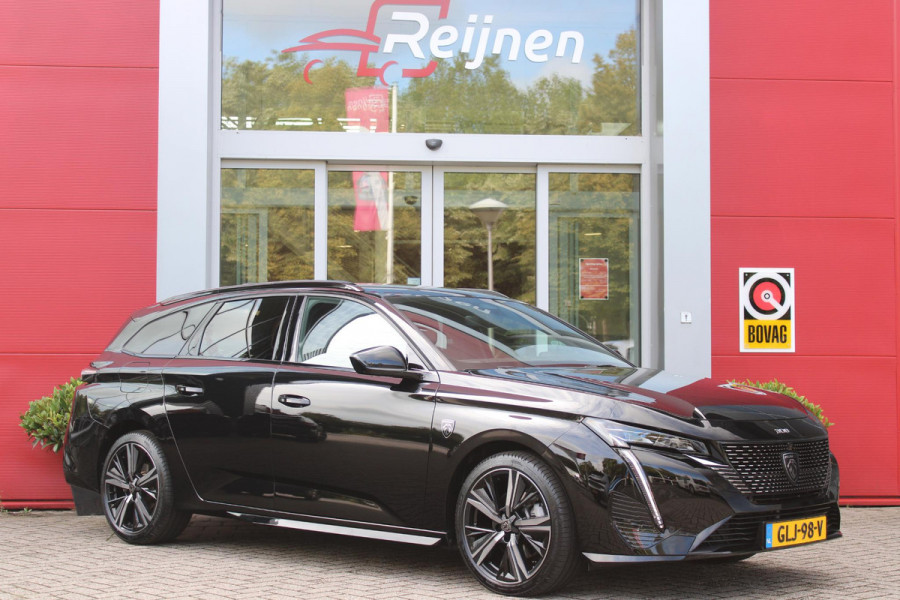 Peugeot 308 SW 1.2 MILD HYBRID 145PK DCS6 GT | ELEKTRISCHE STOEL MET GEHEUGEN FUNCTIE | STOEL VERWARMING | ELEKTRISCHE ACHTERKLEP | 360° CAMERA | KEYLESS ENTRY/START | ADAPTIVE CRUISE CONTROL | 19" LICHTMETALEN VELGEN | DRAADLOZE TELEFOONLADER | DRAADLOZE APPLE CARPLAY/ANDROID AUTO | NAVIGATIE | ALCANTARA BEKLEDING | DAB+ RADIO | DODEHOEK DETECTIE |