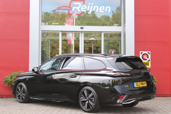 Peugeot 308 SW 1.2 MILD HYBRID 145PK DCS6 GT | ELEKTRISCHE STOEL MET GEHEUGEN FUNCTIE | STOEL VERWARMING | ELEKTRISCHE ACHTERKLEP | 360° CAMERA | KEYLESS ENTRY/START | ADAPTIVE CRUISE CONTROL | 19" LICHTMETALEN VELGEN | DRAADLOZE TELEFOONLADER | DRAADLOZE APPLE CARPLAY/ANDROID AUTO | NAVIGATIE | ALCANTARA BEKLEDING | DAB+ RADIO | DODEHOEK DETECTIE |