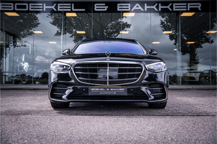 Mercedes-Benz S-Klasse 500 4MATIC Lang AMG Line ** Achterasbesturing ** Panodak ** HUD ** Burmester Premium Plus ** 21inch ** Ventilatie ** Massage