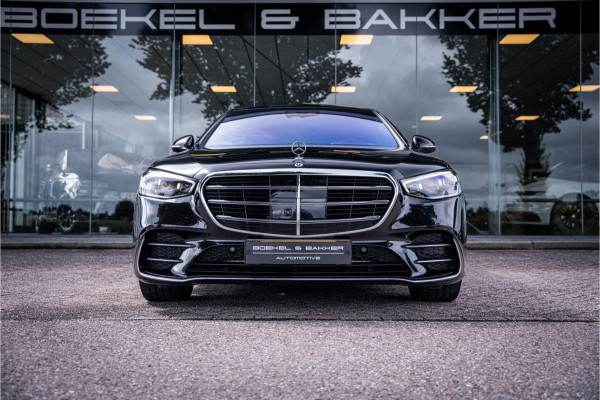 Mercedes-Benz S-Klasse 500 4MATIC Lang AMG Line ** Achterasbesturing ** Panodak ** HUD ** Burmester Premium Plus ** 21inch ** Ventilatie ** Massage