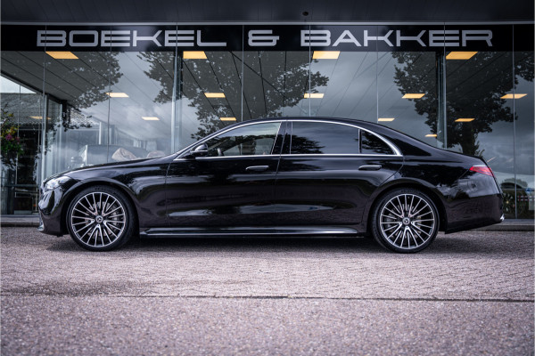 Mercedes-Benz S-Klasse 500 4MATIC Lang AMG Line ** Achterasbesturing ** Panodak ** HUD ** Burmester Premium Plus ** 21inch ** Ventilatie ** Massage