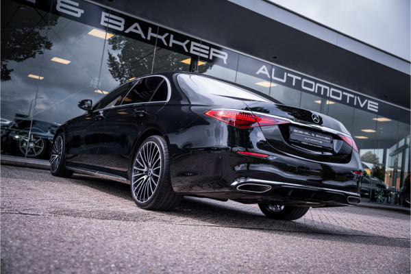 Mercedes-Benz S-Klasse 500 4MATIC Lang AMG Line ** Achterasbesturing ** Panodak ** HUD ** Burmester Premium Plus ** 21inch ** Ventilatie ** Massage