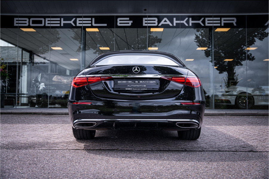 Mercedes-Benz S-Klasse 500 4MATIC Lang AMG Line ** Achterasbesturing ** Panodak ** HUD ** Burmester Premium Plus ** 21inch ** Ventilatie ** Massage