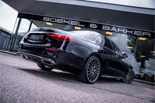 Mercedes-Benz S-Klasse 500 4MATIC Lang AMG Line ** Achterasbesturing ** Panodak ** HUD ** Burmester Premium Plus ** 21inch ** Ventilatie ** Massage